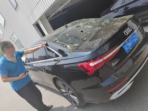 中國大地保險快速應對北京冰雹突襲，高效理賠護航客戶安全